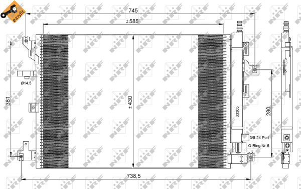 Конденсатор 35889 NRF 35889