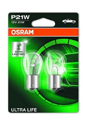 Лампы накаливания P21W OSRAM 7506ULT02B