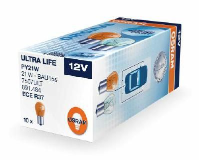 Лампа накаливания PY21W OSRAM 7507ULT