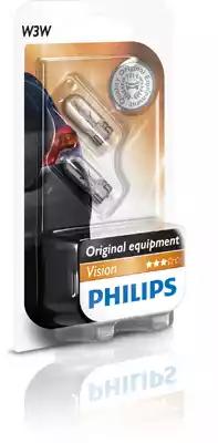 Лампы накаливания W3W 12V-3W (W2.1x9.5d) PHILIPS 12256B2