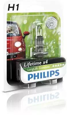 Лампа галогенная H1 PHILIPS 12258LLECOB1