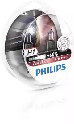Лампы галогенные, комплект H1 PHILIPS 12258VPS2