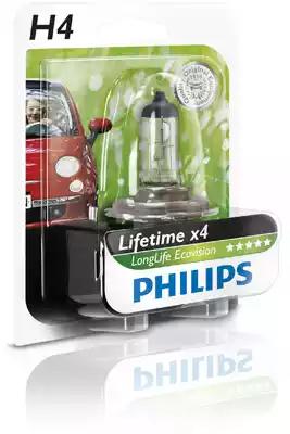 Лампа галогенная H4 PHILIPS 12342LLECOB1