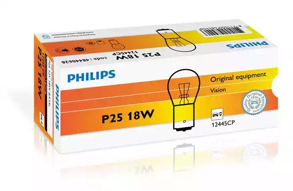 Лампа накаливания P25 PHILIPS 12445CP