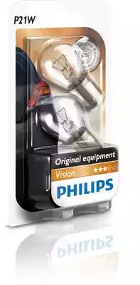 Лампы накаливания, комплект P21W PHILIPS 12498B2