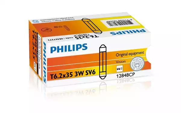 Лампа накаливания T6,2x27 PHILIPS 12848CP