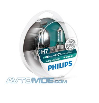 Лампы галогенные, комплект H7 PHILIPS 12972XVS2