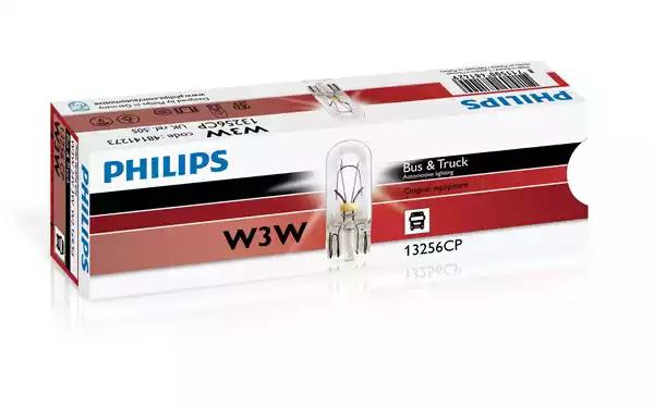 Лампа накаливания W3W 24V-3W (W2.1x9.5d) PHILIPS 13256CP