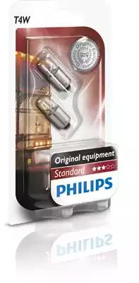 Лампы накаливания T4W 24V-4W (BA9s) PHILIPS 13929B2