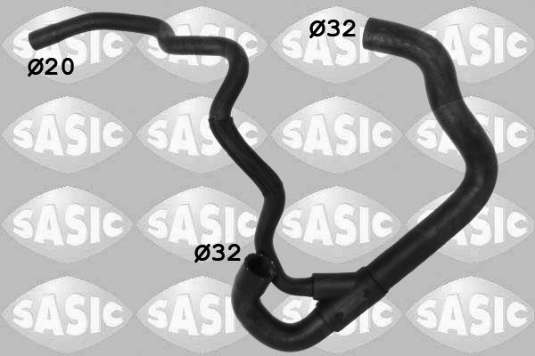 Патрубок системы охлаждения 3406253 SASIC 3406253