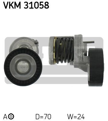 Натяжитель ремня VKM31058 SKF VKM31058