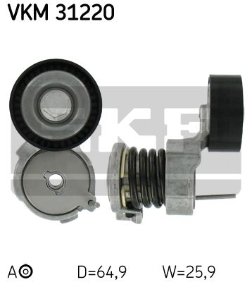 Ролик натяжителя VKM31220 SKF VKM31220