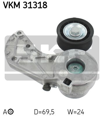 Ролик натяжной VKM31318 SKF VKM31318