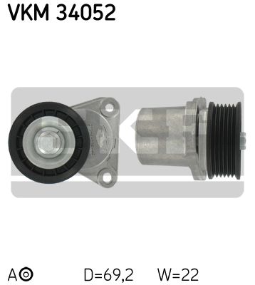 Натяжитель ремня VKM34052 SKF VKM34052