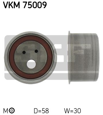 Ролик натяжителя VKM75009 SKF VKM75009