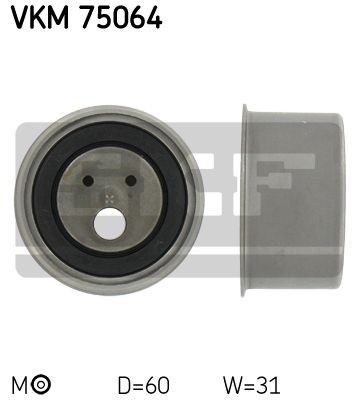 Ролик натяжителя VKM75064 SKF VKM75064