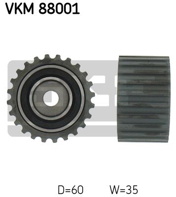 Ролик натяжителя VKM88001 SKF VKM88001