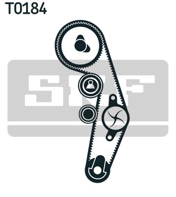 Комплект ремня ГРМ VKMA01142 SKF VKMA01142