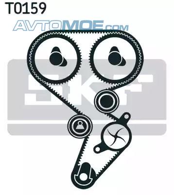 Комплект ремня ГРМ VKMA06021 SKF VKMA06021