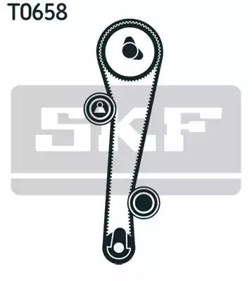 Комплект ремня ГРМ VKMA95655 SKF VKMA95655