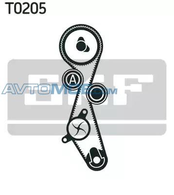 Комплект ремня VKMC03305 SKF VKMC03305