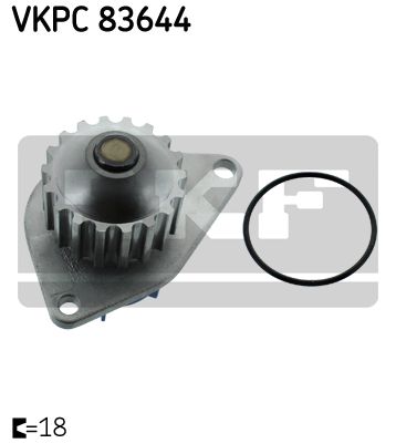 Насос водяной VKPC83644 SKF VKPC83644