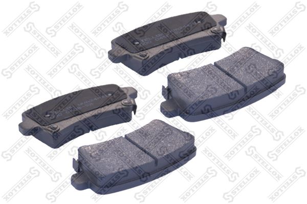 Колодки тормозные 000045BSX STELLOX 000045BSX
