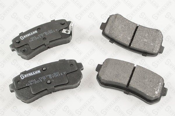 Колодки тормозные 001087BSX STELLOX 001087BSX