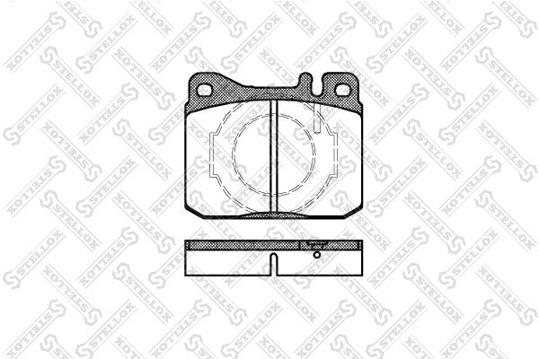 Колодки тормозные 021040SX STELLOX 021040SX