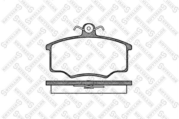 Колодки тормозные 057020SX STELLOX 057020SX