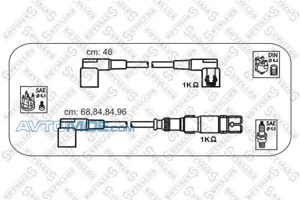 Комплект проводов 1038248SX STELLOX 1038248SX