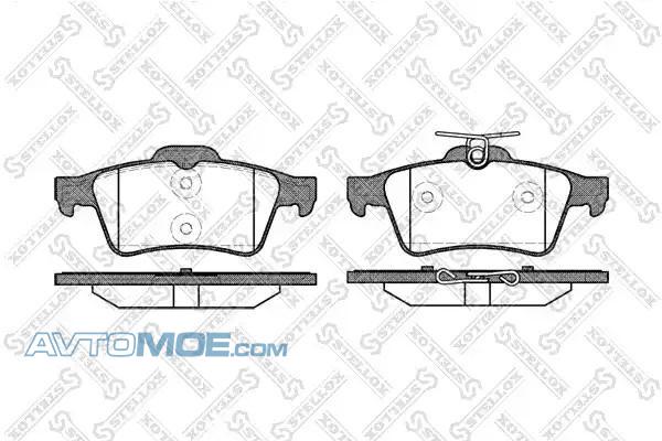 Колодки тормозные 853020SX STELLOX 853020SX