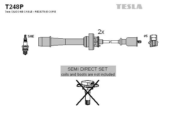 Провода высоковольтные T248P TESLA T248P