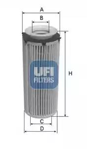 Фильтр масляный 2517800 UFI 2517800