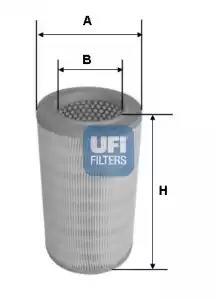 Фильтр воздушный 2763000 UFI 2763000