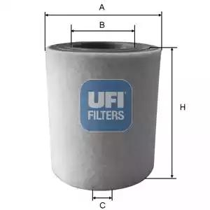 Фильтр воздушный 27A4800 UFI 27A4800