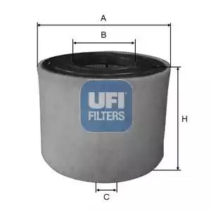 Фильтр воздушный 27A5400 UFI 27A5400