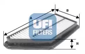 Фильтр воздушный 3033700 UFI 3033700