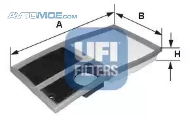 Фильтр воздушный 3034200 UFI 3034200