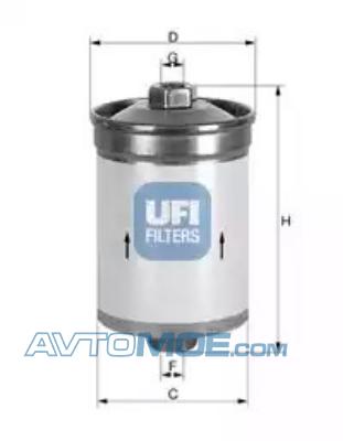 Фильтр топливный 3150200 UFI 3150200