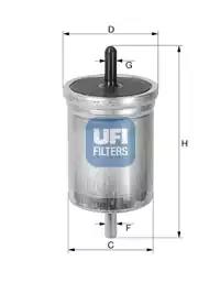 Фильтр топливный 3151300 UFI 3151300