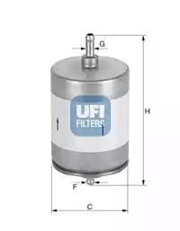 Фильтр топливный 3181700 UFI 3181700