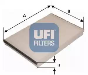 Фильтр салона 5304700 UFI 5304700