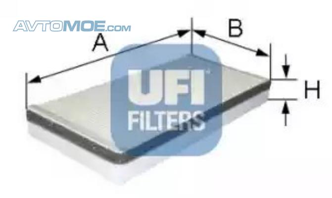 Фильтр салона 5305900 UFI 5305900