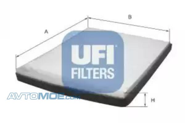 Фильтр салона 5309100 UFI 5309100