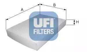 Фильтр салона 5311200 UFI 5311200