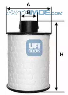 Фильтр топливный 60H2O00 UFI 60H2O00