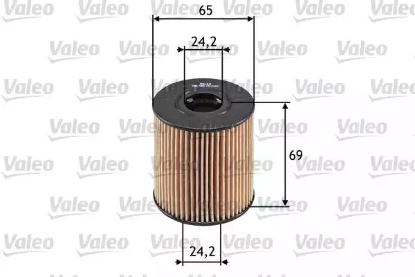 Фильтр масляный 586503 VALEO 586503