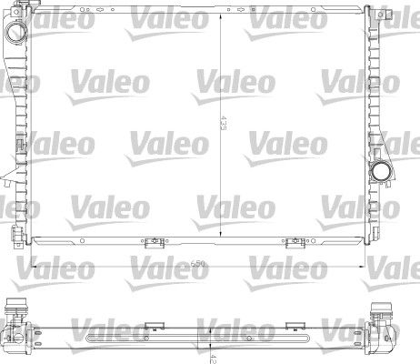 Радиатор охлаждения 734277 VALEO 734277