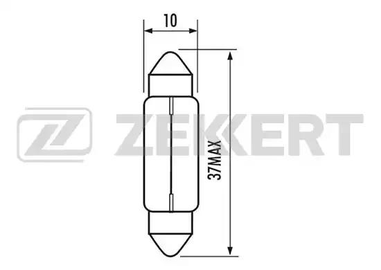 Лампа накаливания C5W ZEKKERT LP1141